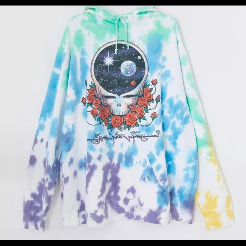 Urban Outfitters Liquid Blue Grateful Dead Oversized Sweatshirt. Size L/XL